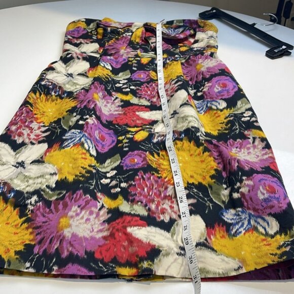 Anthropologie Moulinette Soeurs Strapless Floral Dress - Picture 9 of 10